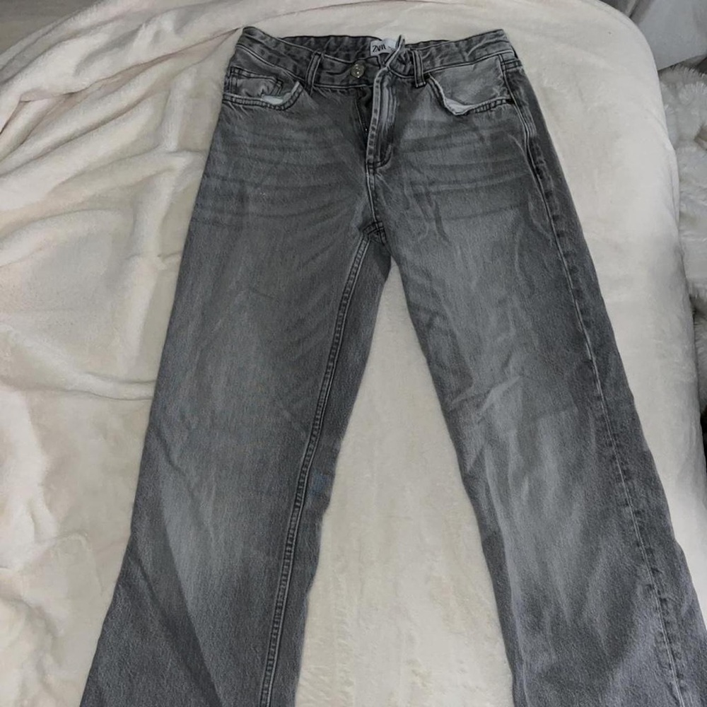 Zara Gray Women Jeans